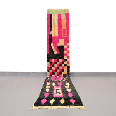 Vintage Moroccan Runner Rug 2.7 x 23 feet - Ettilux Home